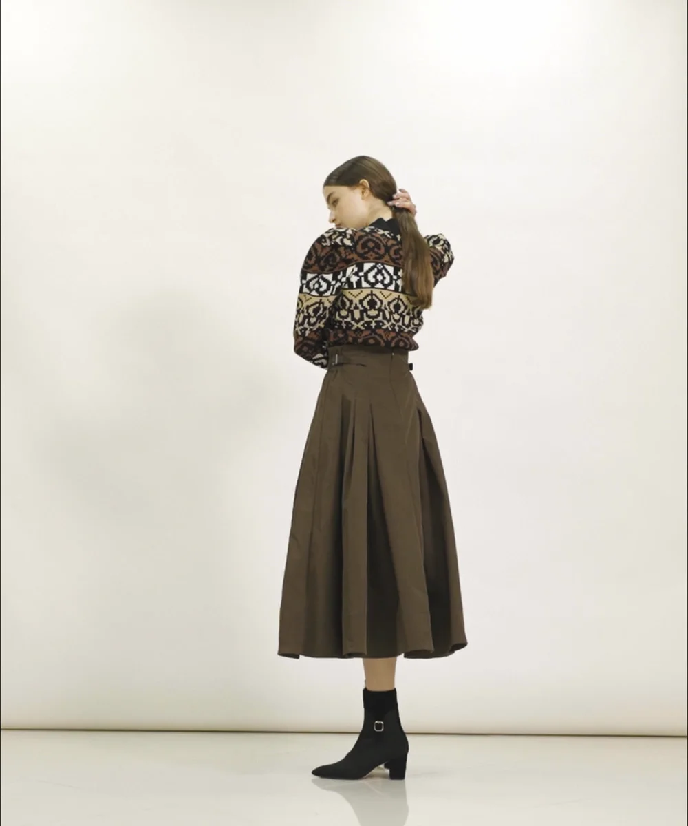 DSC / タック入りボリュームスカート (SALE) BOTTOMS Night