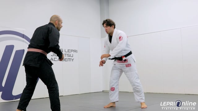 Single Leg Counter to Collar Choke With Various Finishing Options