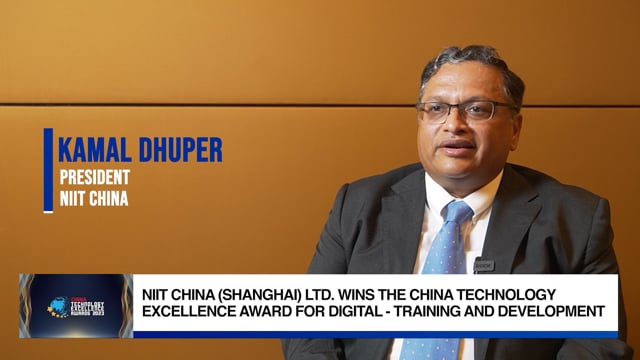 China Technology Excellence Awards 2023 Winner: NIIT China (Shanghai) Ltd