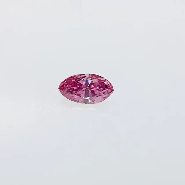 FANCY VIVID PURPLISH PINK 0.071ct MQ/RT2334/CGL