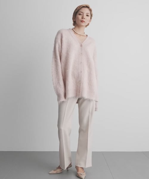 Vネックジャガードカーディガン | [公式]BRILL（ブリル）通販 