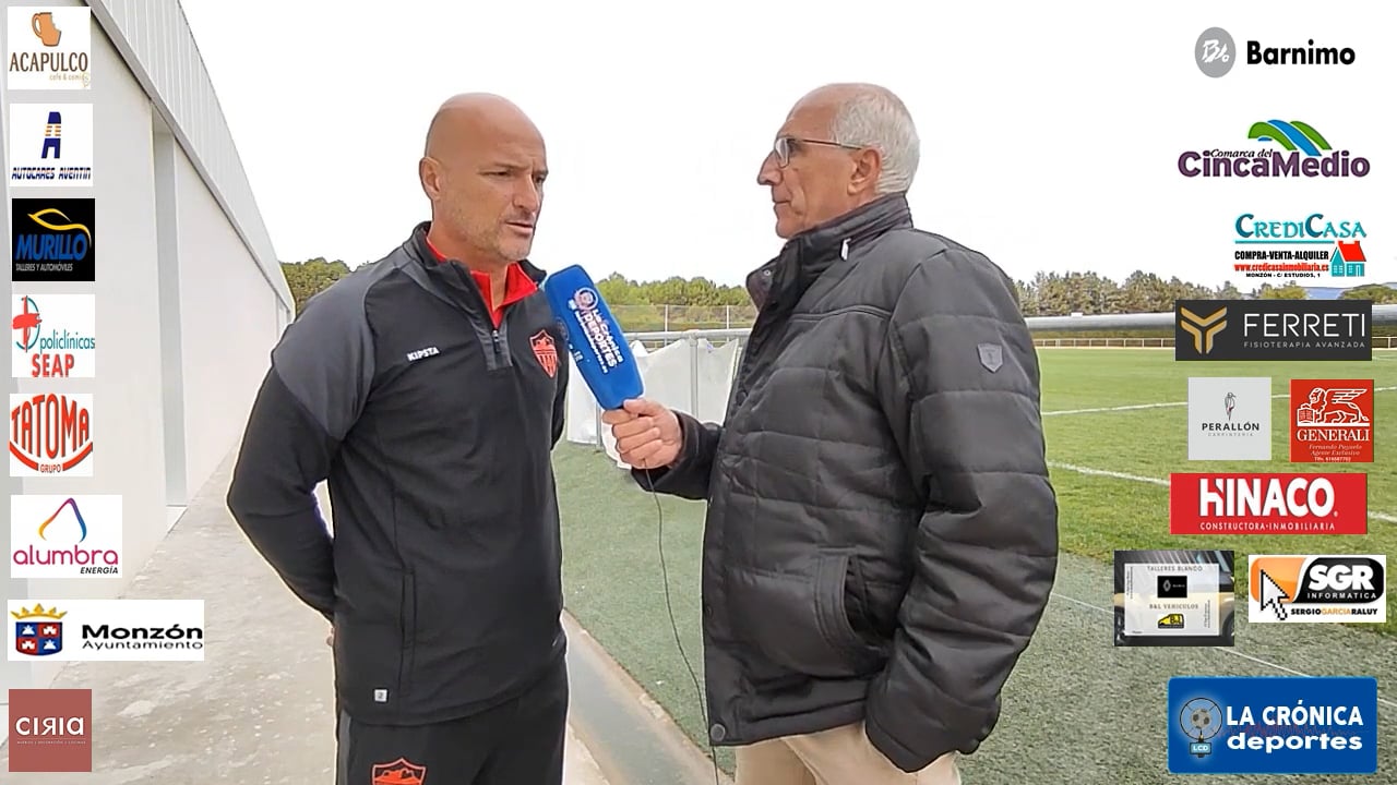 ISMAEL MARIANI  (Entrenador Monzón) Huesca"B" 0-0 At.Monzón Alumbra / J 7 / 3ª División