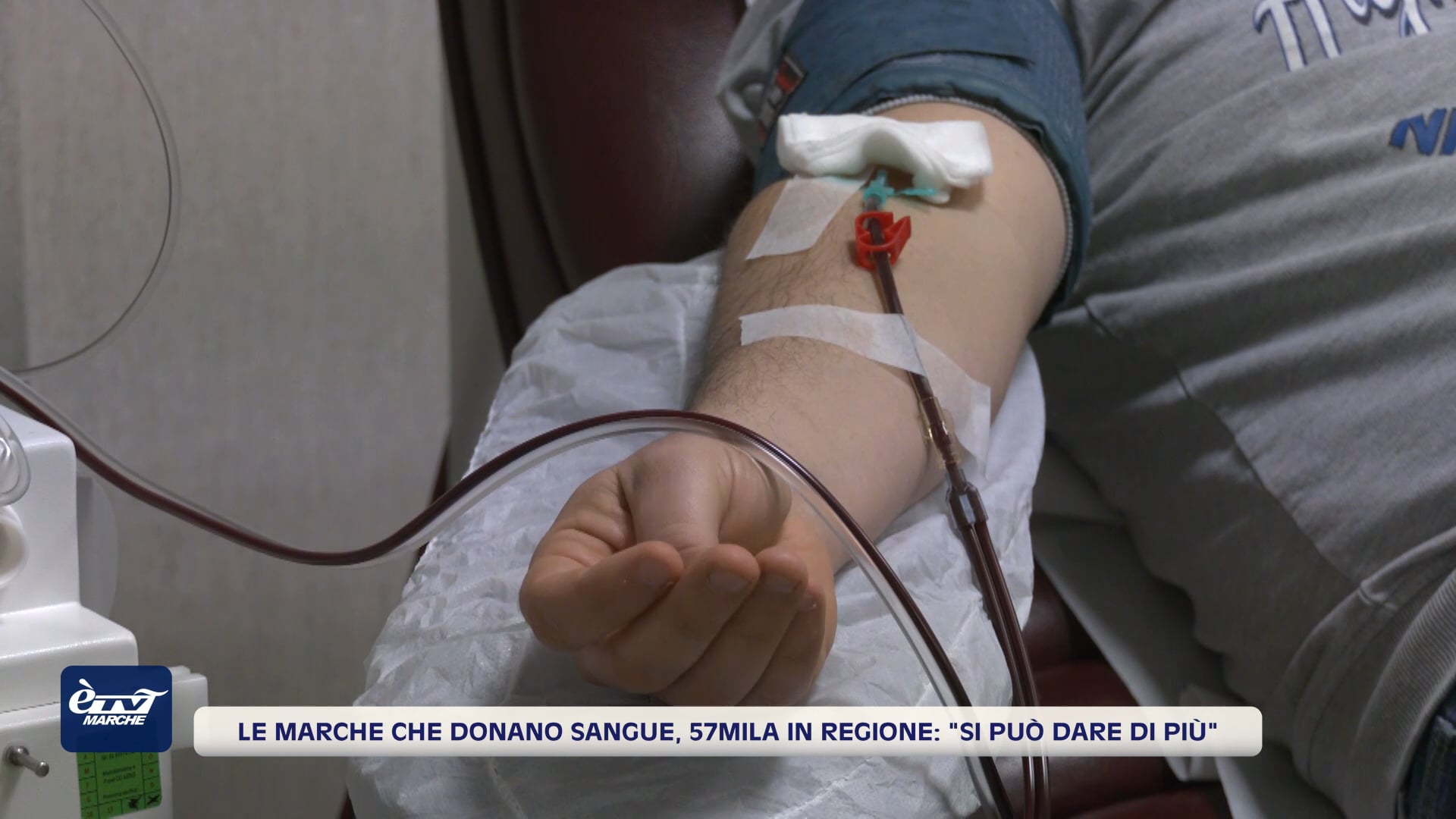 Le Marche che donano sangue, 57mila in regione: 