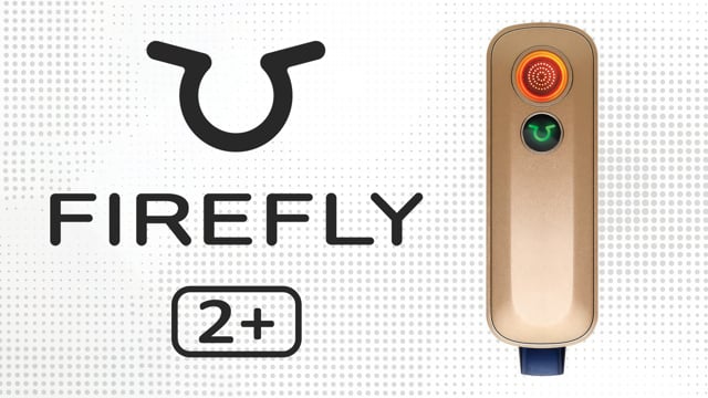 Портативный вапорайзер Firefly 2+ (Plus) Vaporizer Gold (Фаэрфлай 2+ Голд)