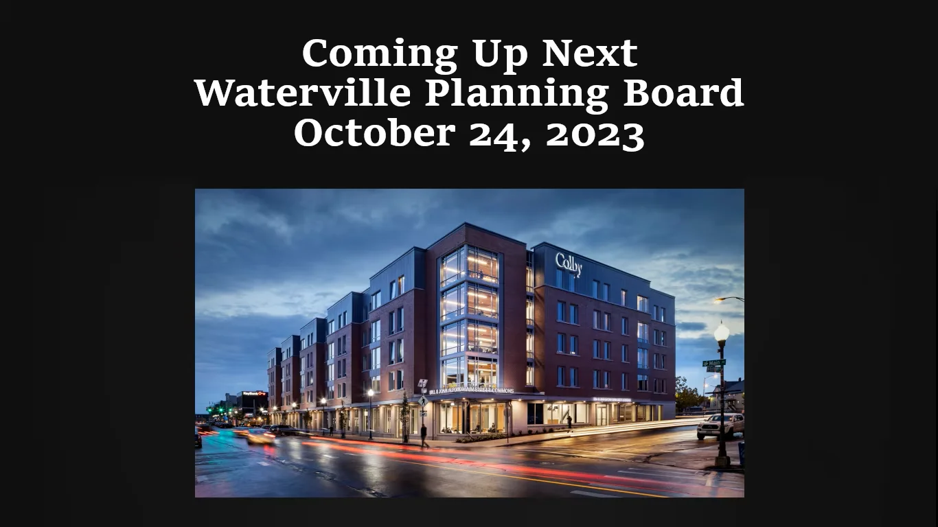 Waterville Planning Board October 24, 2023 on Vimeo