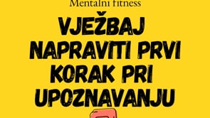 Vježbaj napraviti prvi korak pri upoznavanju