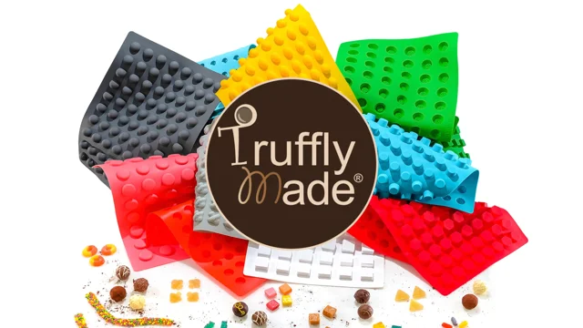 TRUFFLY MADE CLASSIC ROUND MOLD 54 CAVITY  Shop Gourmet Chocolates  Honeycomb Toffee and Candies Online