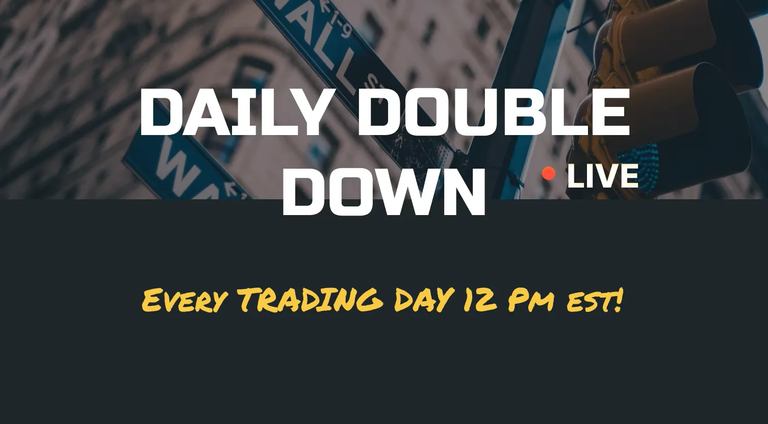 DIT Daily Double Down 12pm EST on Vimeo