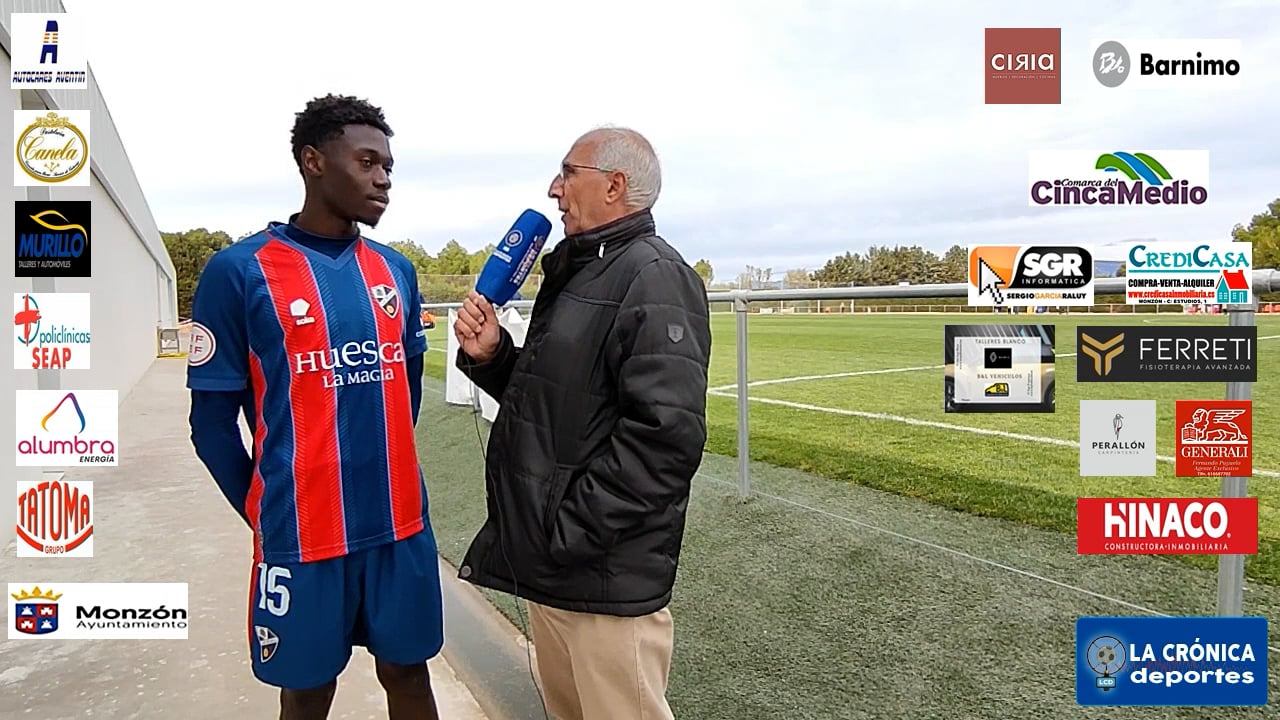 FADIALA  FOFANA  (Jugador Huesca"B") Huesca"B" 0-0 At.Monzón Alumbra / J 7 / 3ª División