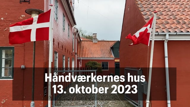 Indvielse af tilbygning på Håndværkernes hus