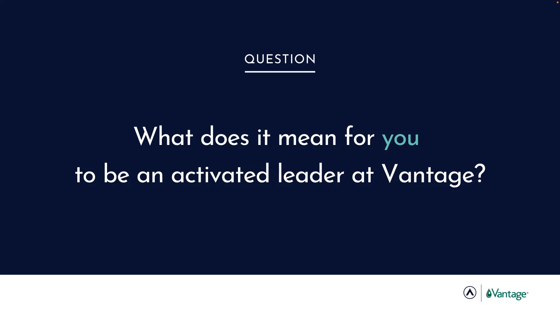 A180 Coaching Kick Off Meeting | Vantage on Vimeo