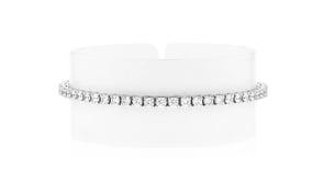 5.00 ct. t.w. Lab-Grown Diamond Tennis Bracelet in Sterling Silver