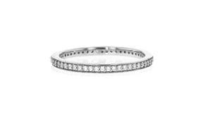 25 ct. t.w. Lab-Grown Diamond Eternity Band in Sterling Silver