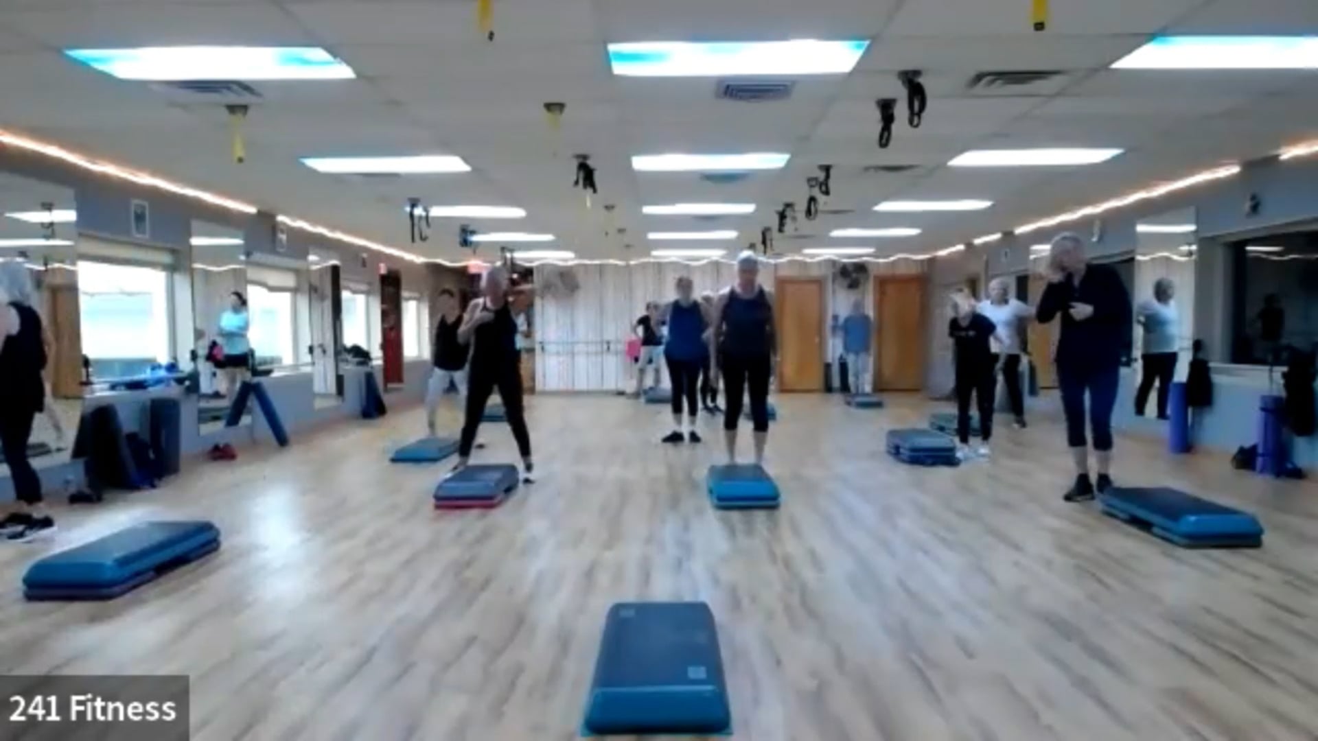 10-23-23 - Sport #3 , weights, mat, step (optional)
