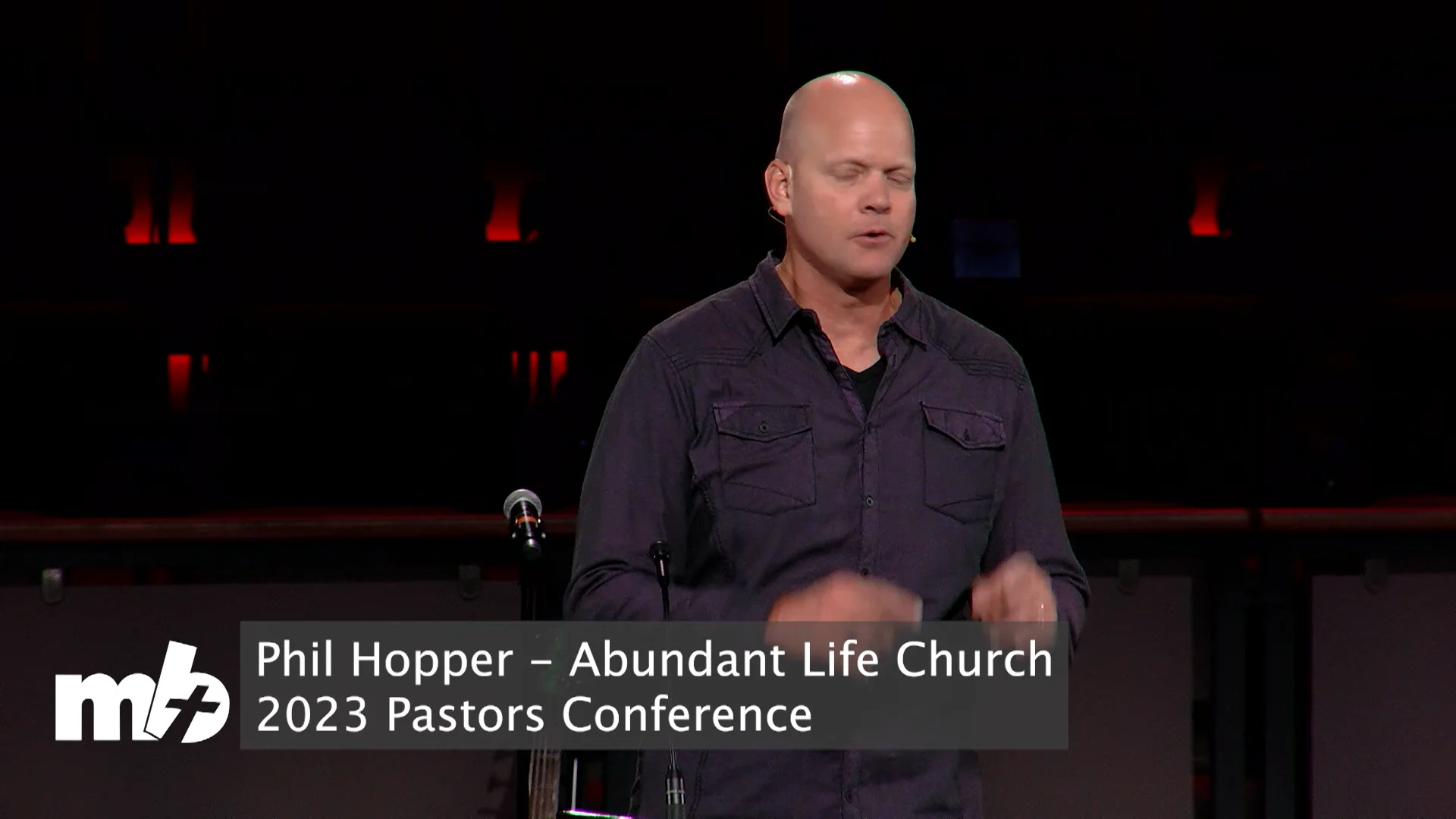 Phil Hopper 2023 Pastors Conference On Vimeo