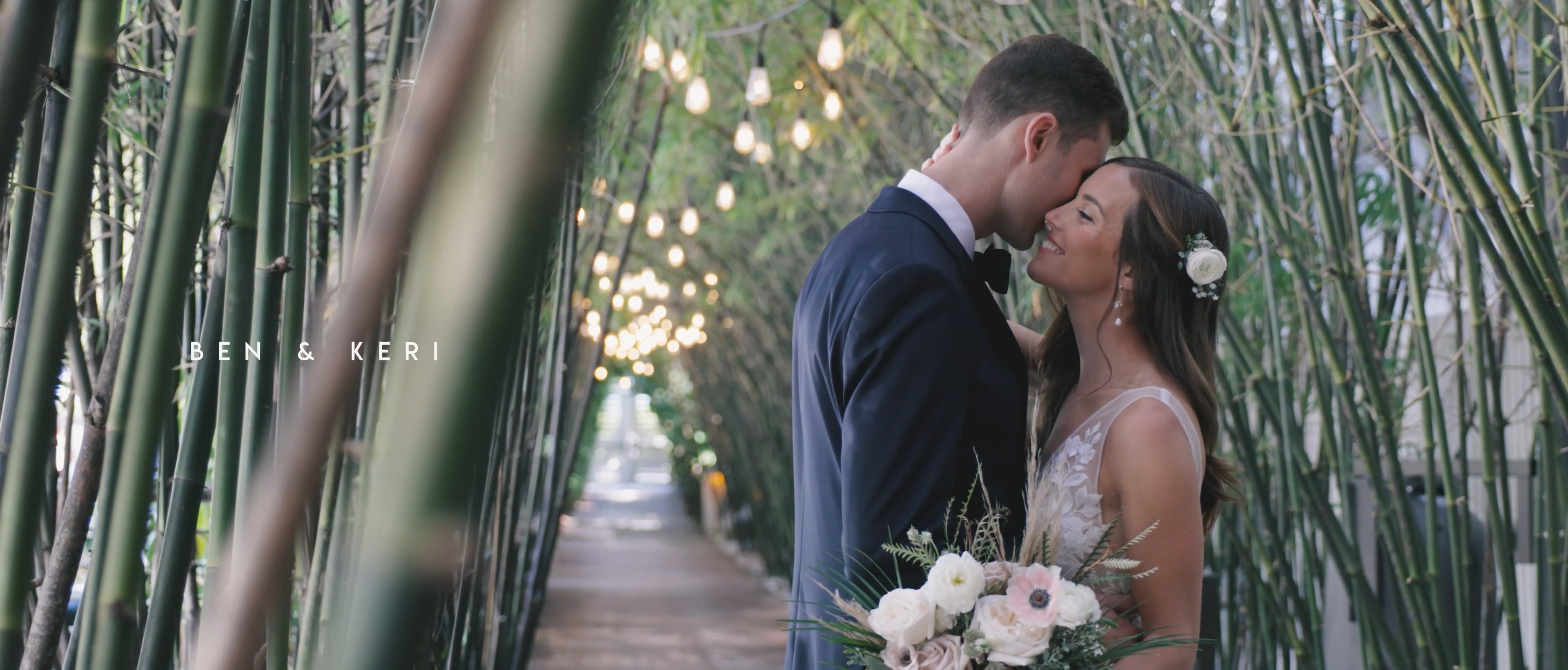 Keri & Ben || Miami Beach Botanical Gardens Wedding Anniversary Highlight  Video