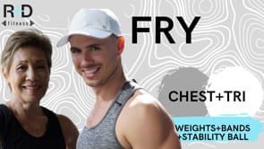 Chest + Tri (weights+bands+stability ball) 102323