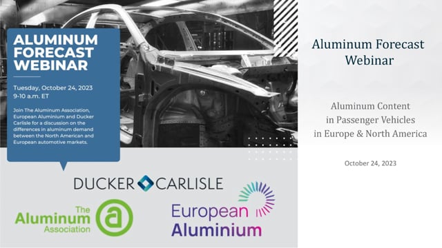 North American and European view on light vehicle aluminum content and outlook through 2030