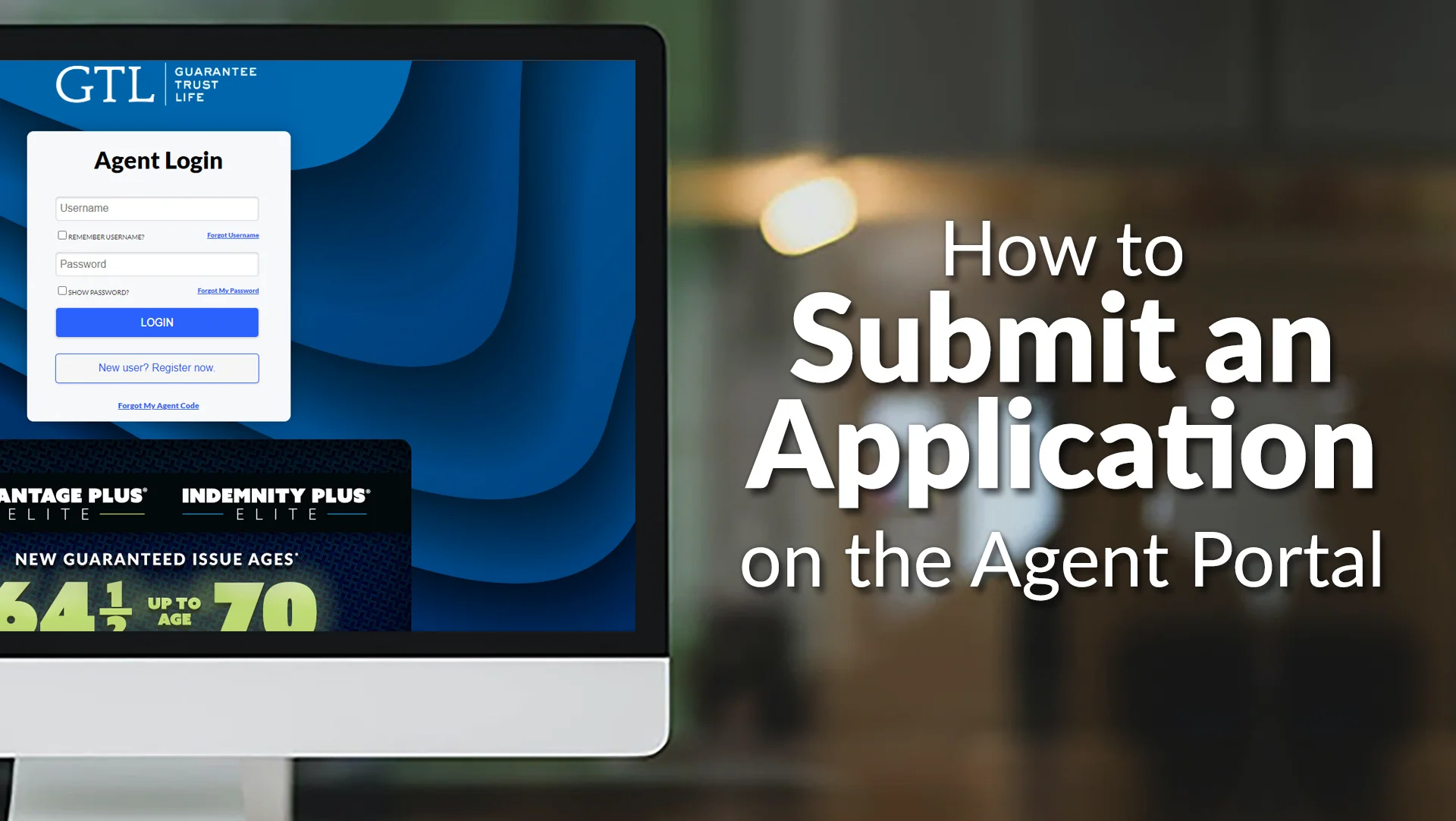 How to Submit an Application on the Agent Portal