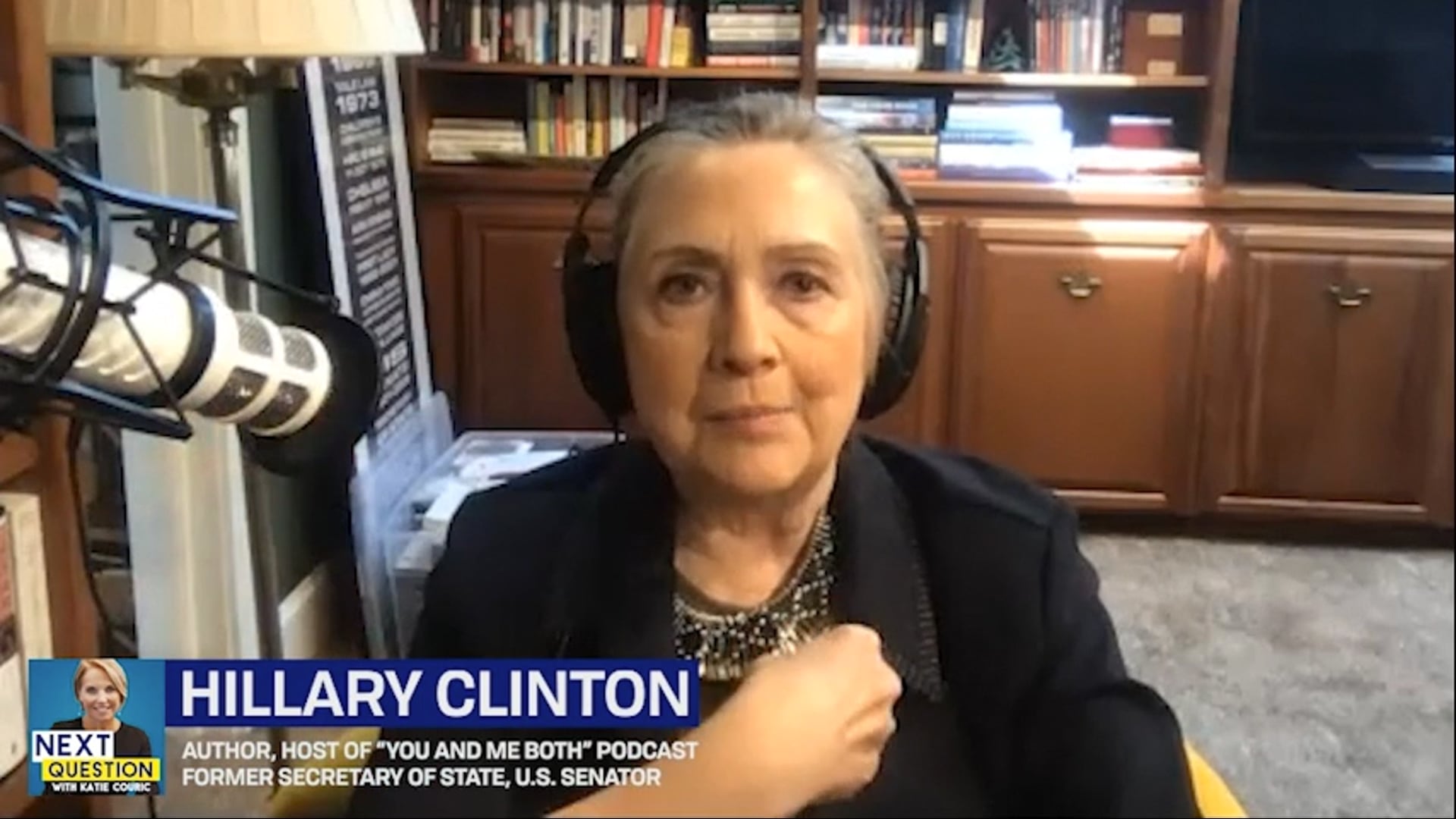 "Next Question" Katie Couric Media - Clinton Highlights
