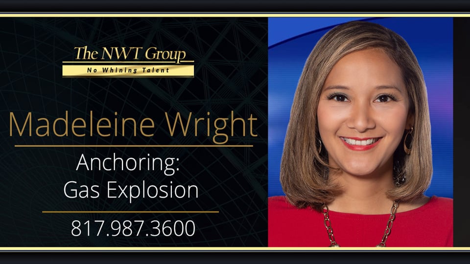 Anchor: Natural Gas Explosion