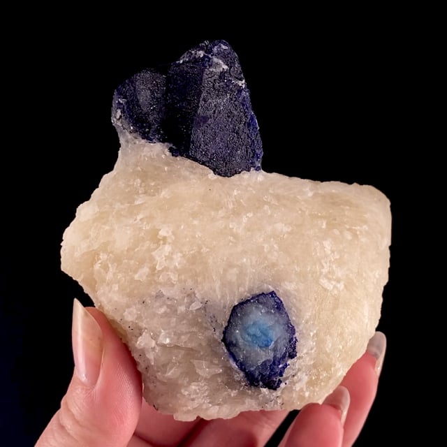Afghanite (fine crystals)