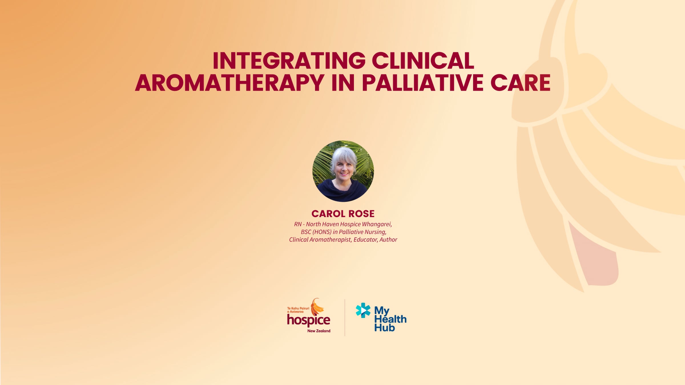 INTEGRATING CLINICAL AROMATHERAPY IN PALLIATIVE CARE | Videos & Movies ...