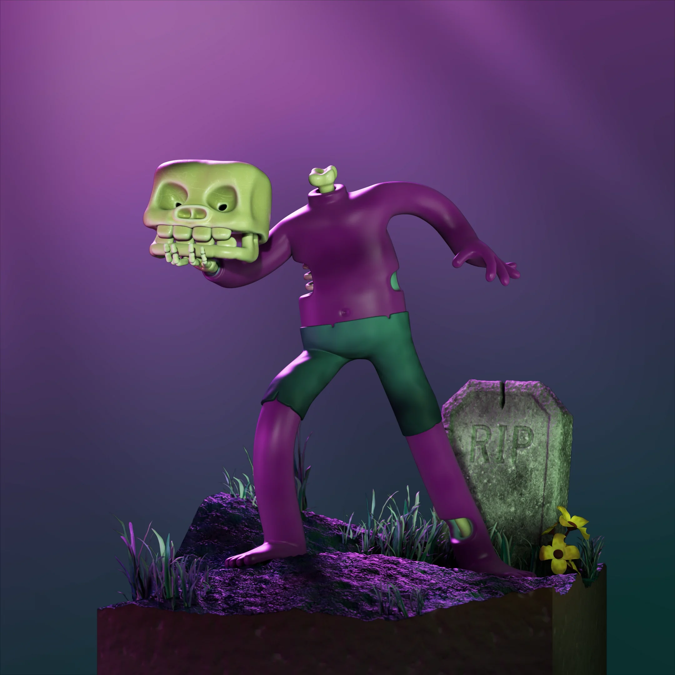 Halloween Zombie Pluma on Vimeo