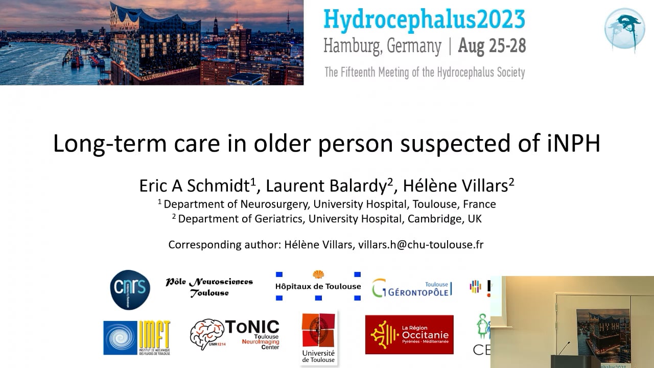 S13. Eric Schmidt - Long-term care in older person suspected of iNPH