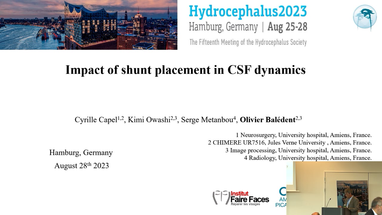 S16. Olivier Baledent - Impact of shunt placement in CSF dynamics
