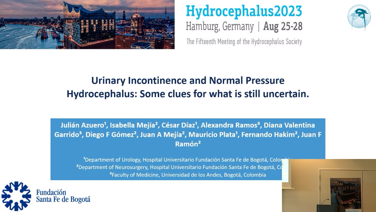 S11. Isabella Mejia Michelsen - Urinary Incontinence and Normal Pressure Hydrocephalus, Some clues for what is still uncertain