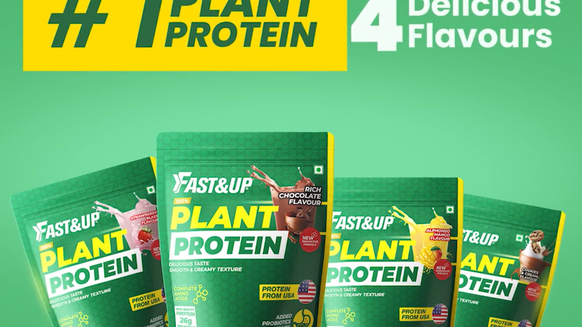 Fast & Up Plant Protein 2023