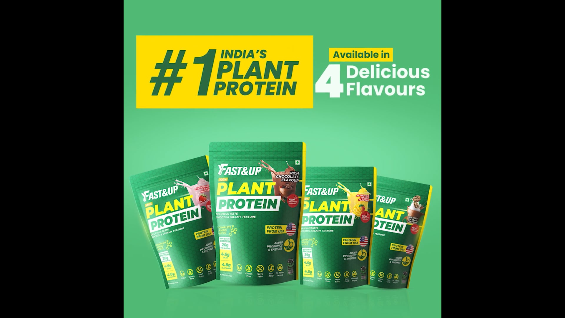 Fast & Up Plant Protein 2023