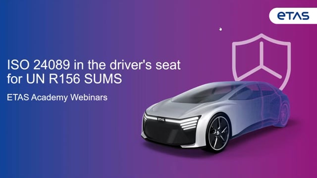ISO 24089 in the driver’s seat for UN R156 SUMS