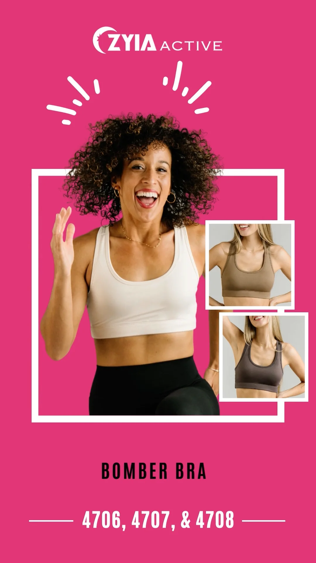 How does the Zyia Bomber Bra fit? 