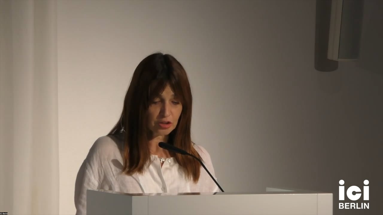 Talk by Fátima Vieira