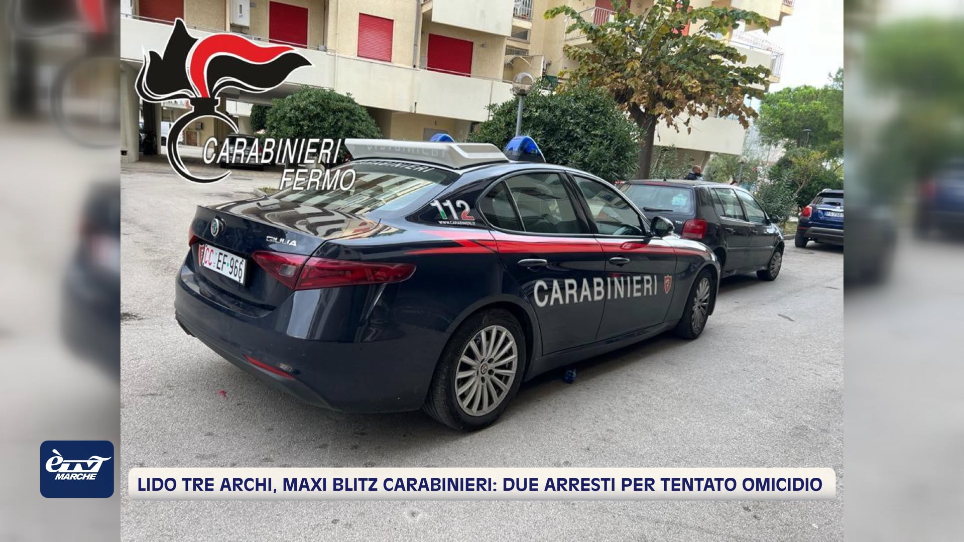 Lido Tre Archi, maxi blitz dei carabinieri: due arresti per tentato omicidio - VIDEO