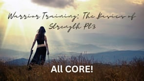 Warrior Training -  The Basics of Strength Part 3 - Core