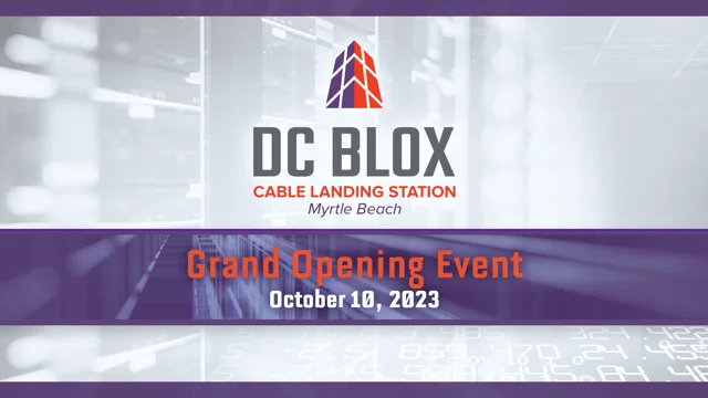 DC BLOX - Myrtle Beach New Intercontinental Cable Landing Station