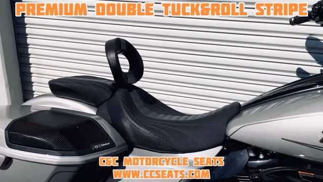 CKT Custom Trim - Custom motorcycle seat featuring