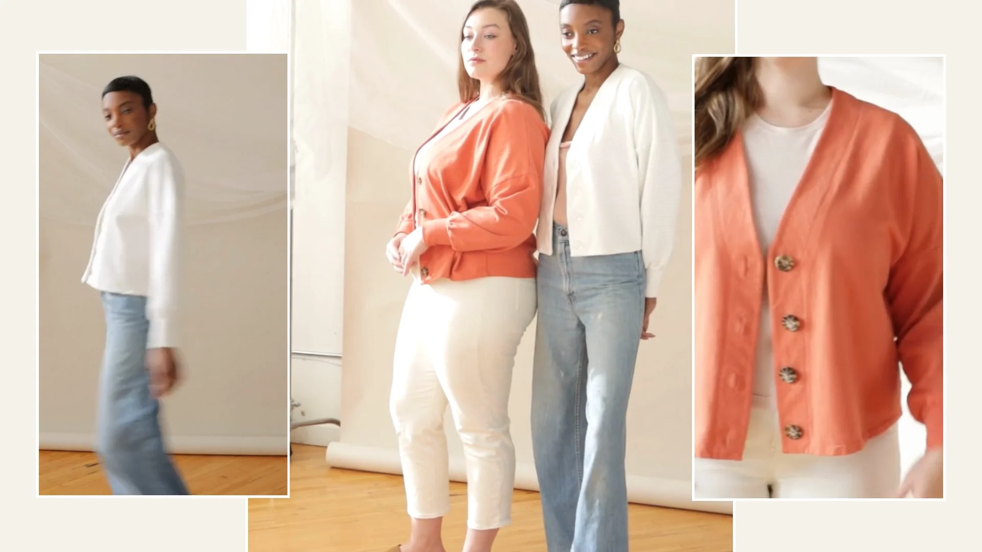 Lisa V-Neck Cardigan PDF Sewing Pattern | Instant Download!