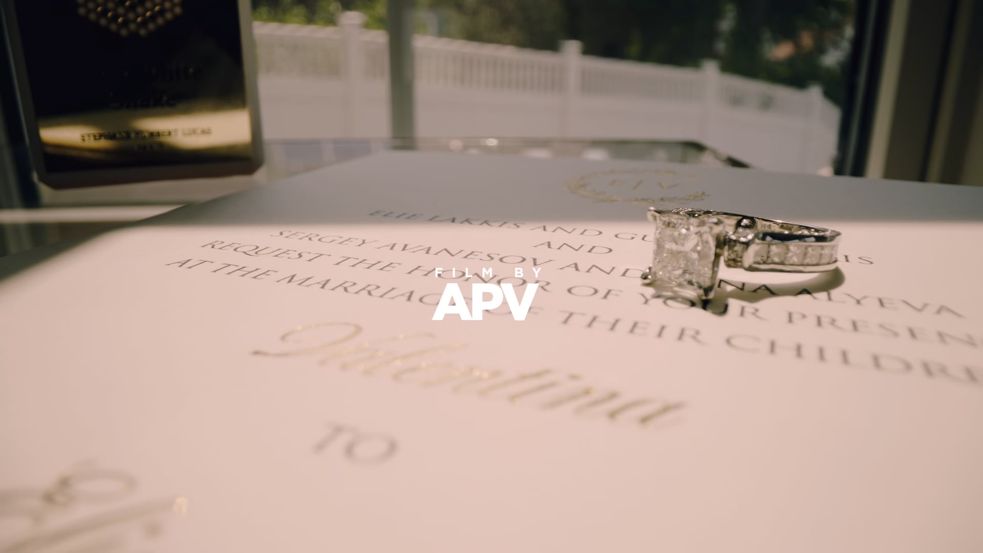 Wedding Film / Boston /  APV