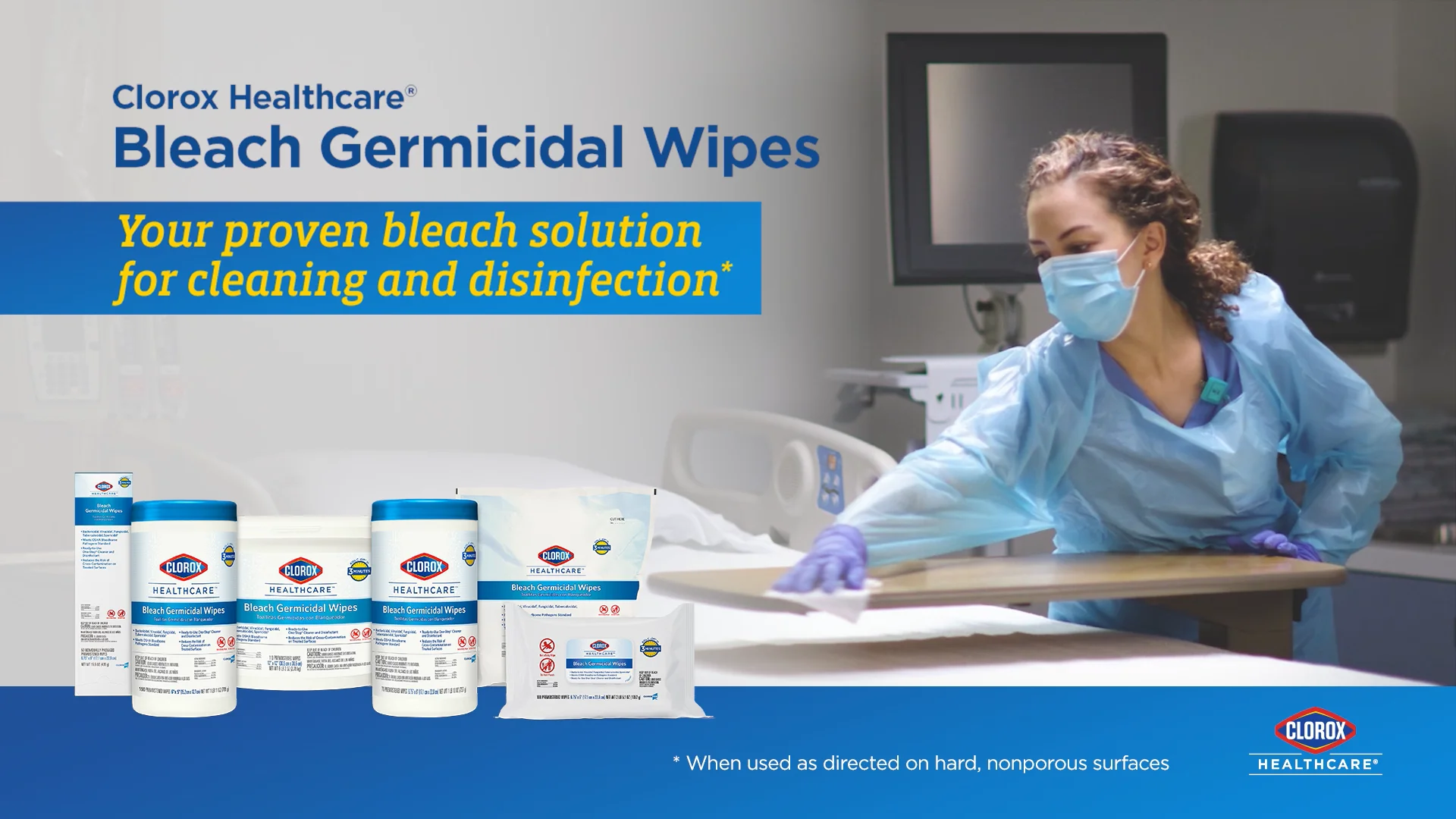 Clorox Healthcare Bleach Germicidal Disinfectants | CloroxPro