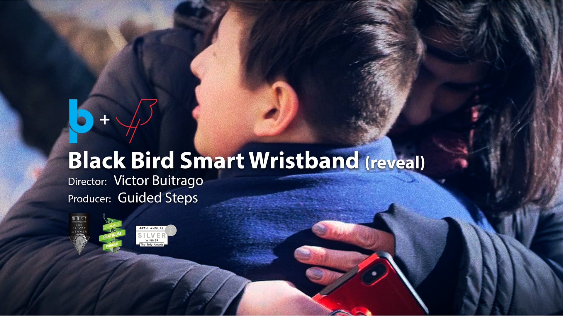 Black Bird Smart Wristband (reveal)