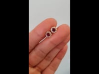 1982718 Natural Ruby Stud Earrings