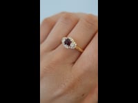 Ruby Three Stone Ring 1982703