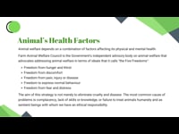 Animal Care: Module 02 Part 04