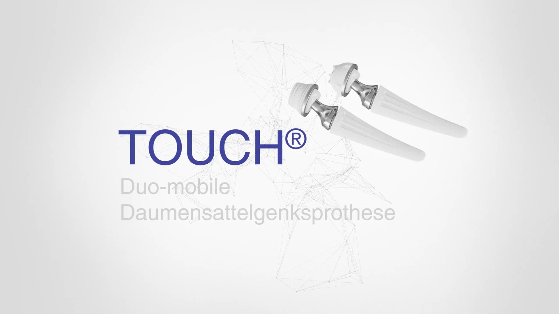 TOUCH® - Duo-Mobile Daumensattelgelenksprothese on Vimeo