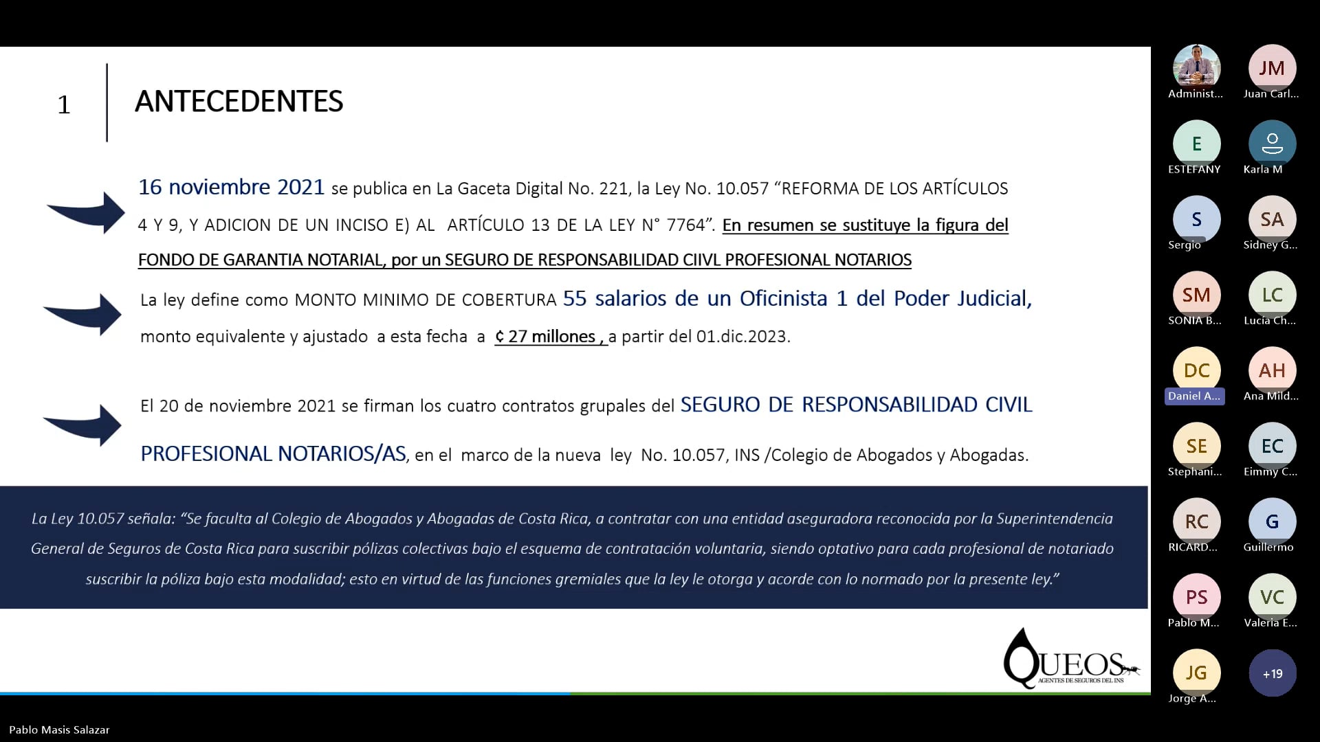 PROCESO DE RENOVACION POLIZA RESPONSABILIDAD CIVIL PROFESIONAL NOTARIOS ...