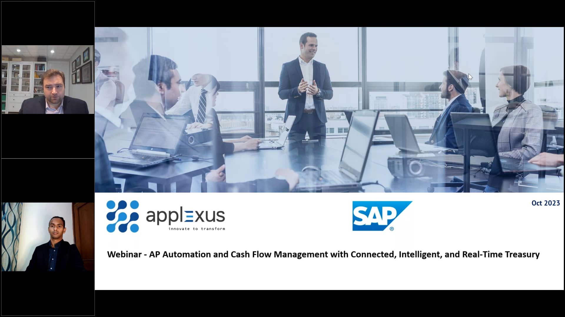 WEBINAR - SAP - AP Automation and Cash Flow Management with Connected ...